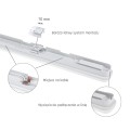 LIMEA GO HERMETYK 1200mm 50W NW 230V 120st IP65 IK07 1200X60X52mm BIAŁY