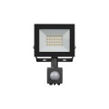 NOCTIS LUX 4 NAŚWIETLACZ 20W WW 230V IP44 116x174x53mm CZARNY czujnik ruchu PIR