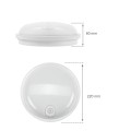 TECHNIC LAMP KANAŁOWA 20W NW 230V 120st IP54 IK07 220x60mm BIAŁY okrągła czujnik ruchu PIR