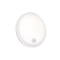 TECHNIC LAMP KANAŁOWA 20W NW 230V 120st IP54 IK07 220x60mm BIAŁY okrągła czujnik ruchu PIR