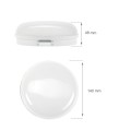 TECHNIC LAMP KANAŁOWA 8W NW 230V 120st IP54 IK10 140x48mm BIAŁY okrągła