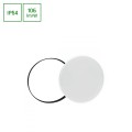 NYMPHEA BLACK &amp; WHITE RINGS 32W WW 230V 115st IP54 FI380x55 BIAŁY/CZARNY OKRĄGŁA