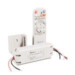 ZESTAW KONTROLER DO PASKA LED 12V/24V 120W/240W 10A RGB DIMM PIOT 1S +UCHWYT BIAŁY KONEKTO MESH