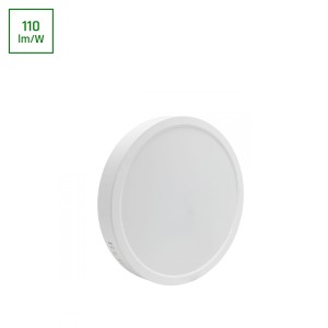 ALGINE NATYNK DOWNLIGHT 24W NW 230V 120st IP20 IK06 288x38mm BIAŁY okrągła