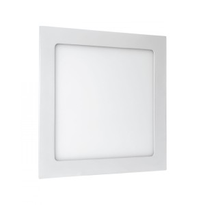 ALGINE ECO 18W CW 230V 120st IP20 IK06 220X200mm BIAŁY kwadrat. podtynkowa &amp;