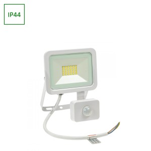 NOCTIS LUX 2 NAŚWIETLACZ 20W NW 230V IP44 158x121x25mm BIAŁY czujnik ruchu PIR