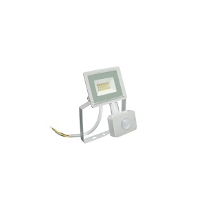 NOCTIS LUX 3 NAŚWIETLACZ 10W NW 230V IP44 114x150x53mm BIAŁY czujnik ruchu PIR