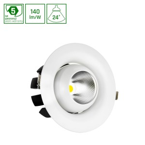CEL MIRYDA ROUND 840 27W 230V 24st White