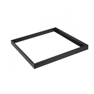 RAMKA DO MONTAŻU NATYNKOWEGO OPRAW ALGINE LINE 600x600x50 mm CZARNY