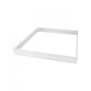 RAMKA DO MONTAŻU NATYNKOWEGO OPRAW ALGINE SLIM / BACKLIGHT 600x600x70mm BIAŁY składana