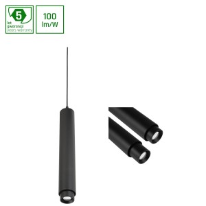 SYSTEM HANGIT - oprawa wisząca 10W, regulacja kąta świecenia 20-45, maks. długość przewodu 70 cm