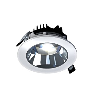 MIRROR - Model L - oprawa podtynkowa, 20W, 30, 160x70 mm, kolor biały