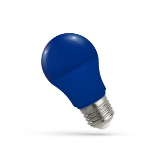 LED GLS E-27 230V 5W NIEBIESKI SPECTRUM