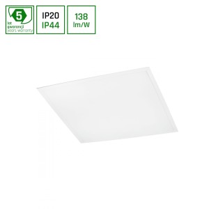 ALGINE PANEL BACKLIGHT 40W CW 230V 120st IP44 600x600x26 BIAŁY 5 lat gw. Podtynk DALI