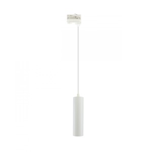 MADARA MINI II GU10 ZWIS NA SZYNOPRZEWÓD 3F 230V IP20 fi55*200mm BIAŁY kabel 1m