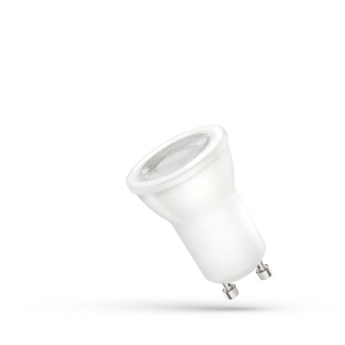 LED MR11 GU10 230V 2W SMD 45st NW z soczewką SPECTRUM