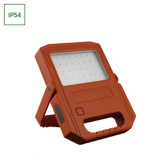 NOCTIS SOLARIS TECHNIC 10W CW IP54 235X175X40mm POMARAŃCZOWY 2 lata gw. SPECTRUM