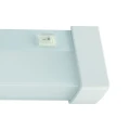 AQUATICA 15W NW 230V 150st IP44 596x46x63 BIAŁY kwadratowa końcówka, włącznik