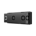 ENCANTA 6W CCT 230V IP54 230x84x60MM CZARNY PODTYNKOWA ELEWACYJNA