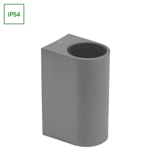 PARETE GU10 X2 DWUKIERUNKOWY KINKIET 250V IP54 150 x 73 x 95mm SZARY