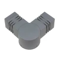 TORRE 230V 3,6W 2x1LED CREE 45st UP+SIDE IP44 CW NAŚCIENNE