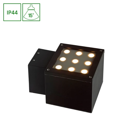 TORRE 2x9LED CREE 15st 230V 34W IP44 CW NAŚCIENNE