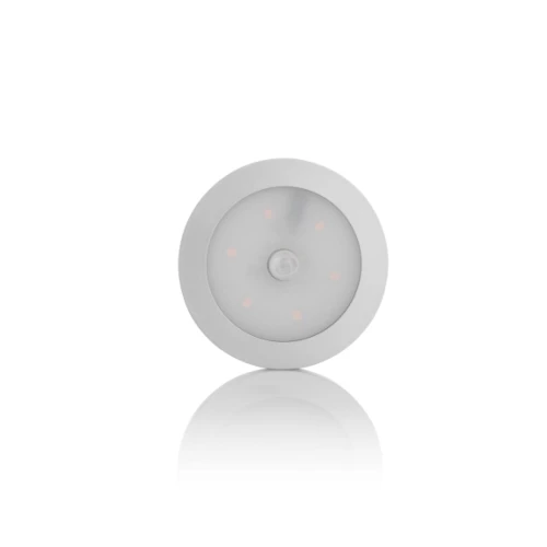 CABINET MEBLOWA OCZKO 2,9W NW 12V 120st IP20 68x70mm BIAŁY PIR
