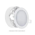 ALGINE ECO 2w1 NATYNK-PODTYNK DOWNLIGHT 6W NW 230V 110st IP20 IK06 115x35mm BIAŁY okrągła