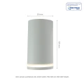 CHLOE MINI RING NATYNKOWA GU10 230V IP20 fi55*107mm BIAŁY nieruchoma