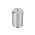 CHLOE GU10 MINI NATYNKOWA GU10 250V IP20 70x100mm SREBRNY, ŚRODEK ZŁOTY okrągła