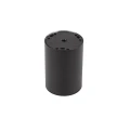 CHLOE GU10 MINI NATYNKOWA GU10 250V IP20 70x100mm CZARNY, ŚRODEK ZŁOTY okrągła