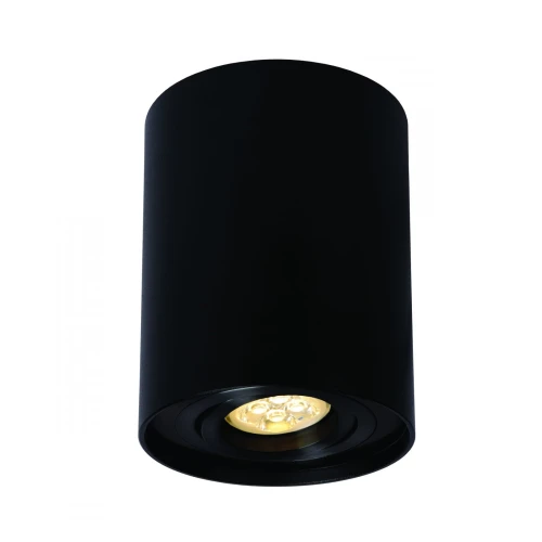 CHLOE GU10 NATYNKOWA GU10 250V IP20 94x125mm CZARNY OKRĄGŁA RUCHOMA