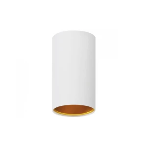 CHLOE GU10 NATYNKOWA GU10 250V IP20 70x128mm BIAŁY ZŁOTY tuba nieruchoma