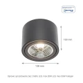 CHLOE AR111 NATYNKOWA GU10 250V IP20 139x100mm CZARNY okrągła ruchoma