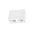 CHLOE DUO GU10 X2 NATYNKOWA GU10 250V IP20 97x185x125mm BIAŁY prostokątna ruchoma