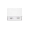 CHLOE DUO GU10 X2 NATYNKOWA GU10 250V IP20 97x185x125mm BIAŁY prostokątna ruchoma