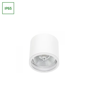 CHLOE AR111 NATYNKOWA GU10 250V IP65 120x115mm BIAŁY okrągła nieruchoma