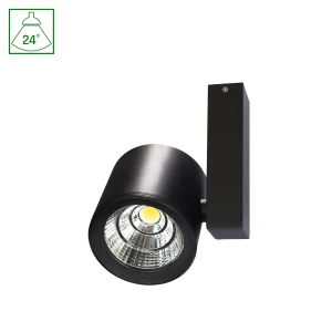 CHLOE COB LED 230V 16W IP20 24st WW SUFITOWE czarne