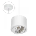 CHLOE AR111 ZWIESZANA GU10 250V IP20 139x100mm BIAŁY okrągła ruchoma baza okrągła