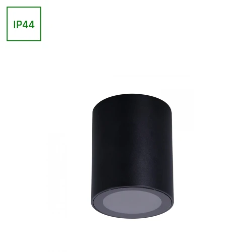 CHLOE GU10 NATYNKOWA GU10 250V IP44 70X90MM CZARNY OKRĄGŁA NIERUCHOMA