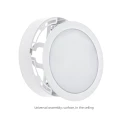 ALGINE ECO 2w1 NATYNK-PODTYNK DOWNLIGHT 12W NW 230V 110st IP20 IK06 170x35mm BIAŁY okrągła