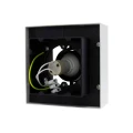 MIRORA GU10 NATYNKOWA GU10 250V IP20 145X145X85mm BIAŁY CZARNY kwadratowa ruchoma