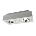 MIRORA AR111 X2 NATYNKOWA GU10 250V IP20 293X145X 85mm BIAŁY prostokątna ruchoma
