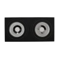 MIRORA AR111 X2 NATYNKOWA GU10 250V IP20 293X145X 85mm CZARNY prostokątna ruchoma
