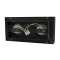 MIRORA AR111 X2 NATYNKOWA GU10 250V IP20 293X145X 85mm CZARNY prostokątna ruchoma
