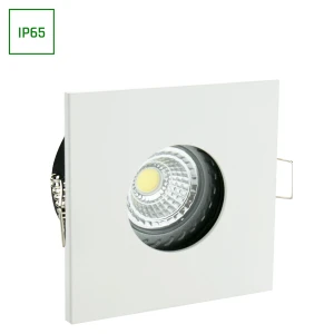 FIALE IV GU10 OCZKO GU10 250V IP65 83x83x51mm BIAŁY kwadrat.