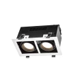 MODERN DAY MINI GU10 X 2 GU10 250V IP20 112x197x115mm BIAŁY, ŚRODEK CZARNY