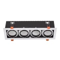 MODERN DAY MINI GU10 X 4 GU10 250V IP20 100x316x77mm BIAŁY, ŚRODEK CZARNY