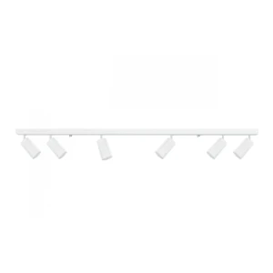 MADARA MINI BAZA 6xGU10 1196x54x161 mm prostokąt BIAŁA