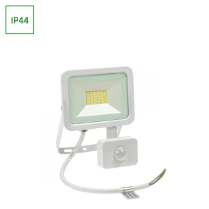 NOCTIS LUX 2 NAŚWIETLACZ 20W WW 230V IP44 158x121x25mm BIAŁY czujnik ruchu PIR
